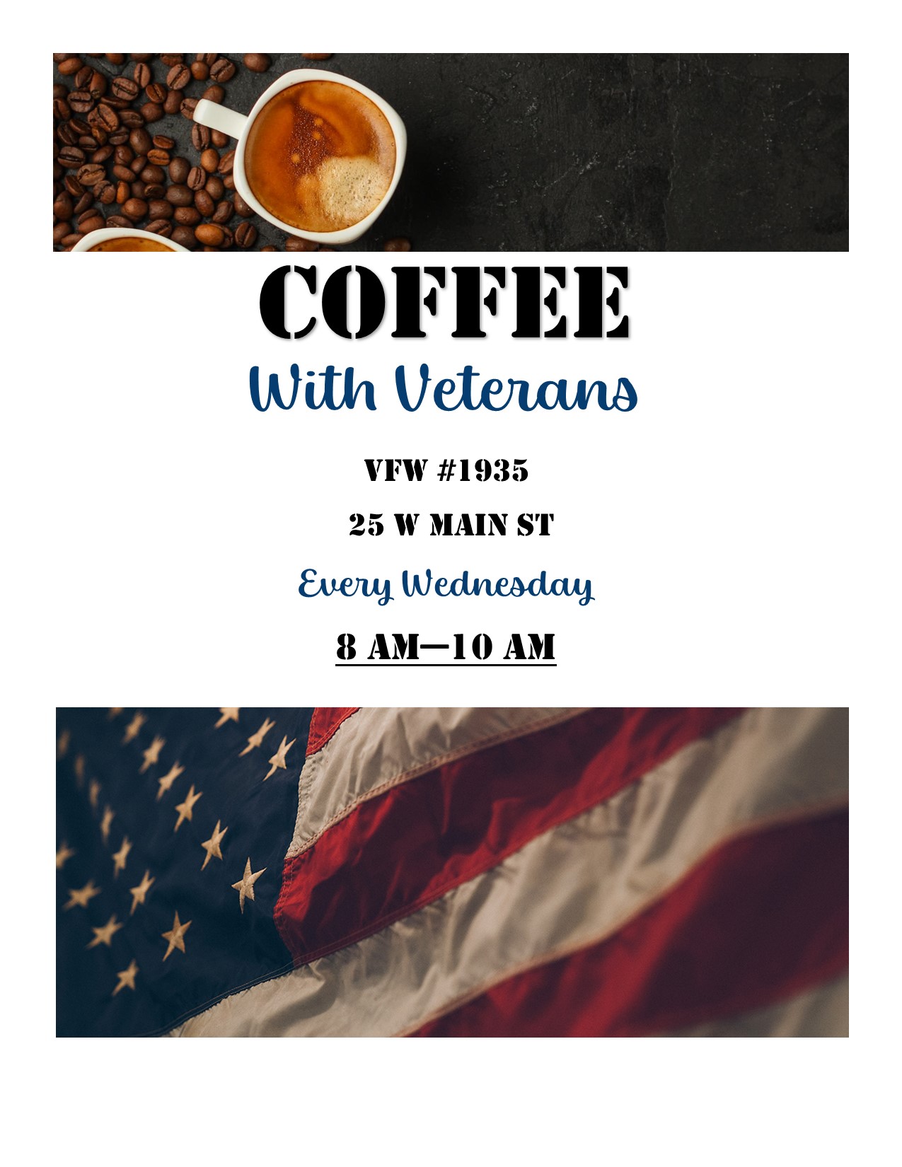 Coffee With Veterans